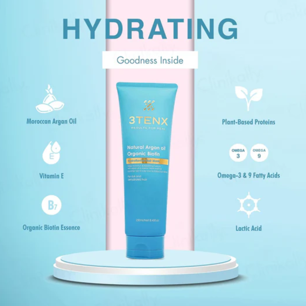 3Tenx HydraRevive Hair Mask UK – Repair & Hydrate Dull Hair | MyPharmacyUSA