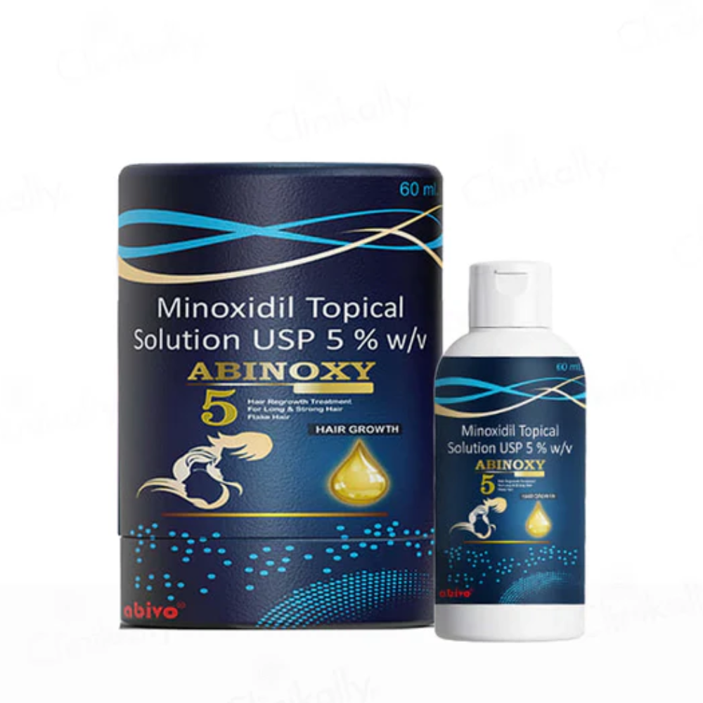 Abinoxy-5 Topical Solution Online in UK | Hair Regrowth Treatment | MyPharmacyUSA