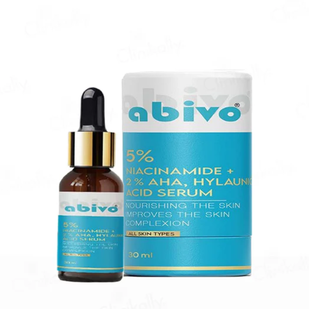 Abivo 5% Niacinamide + 2% Alpha Arbutin + 1% Hyaluronic Acid Face Serum UK – MyPharmacyUSA