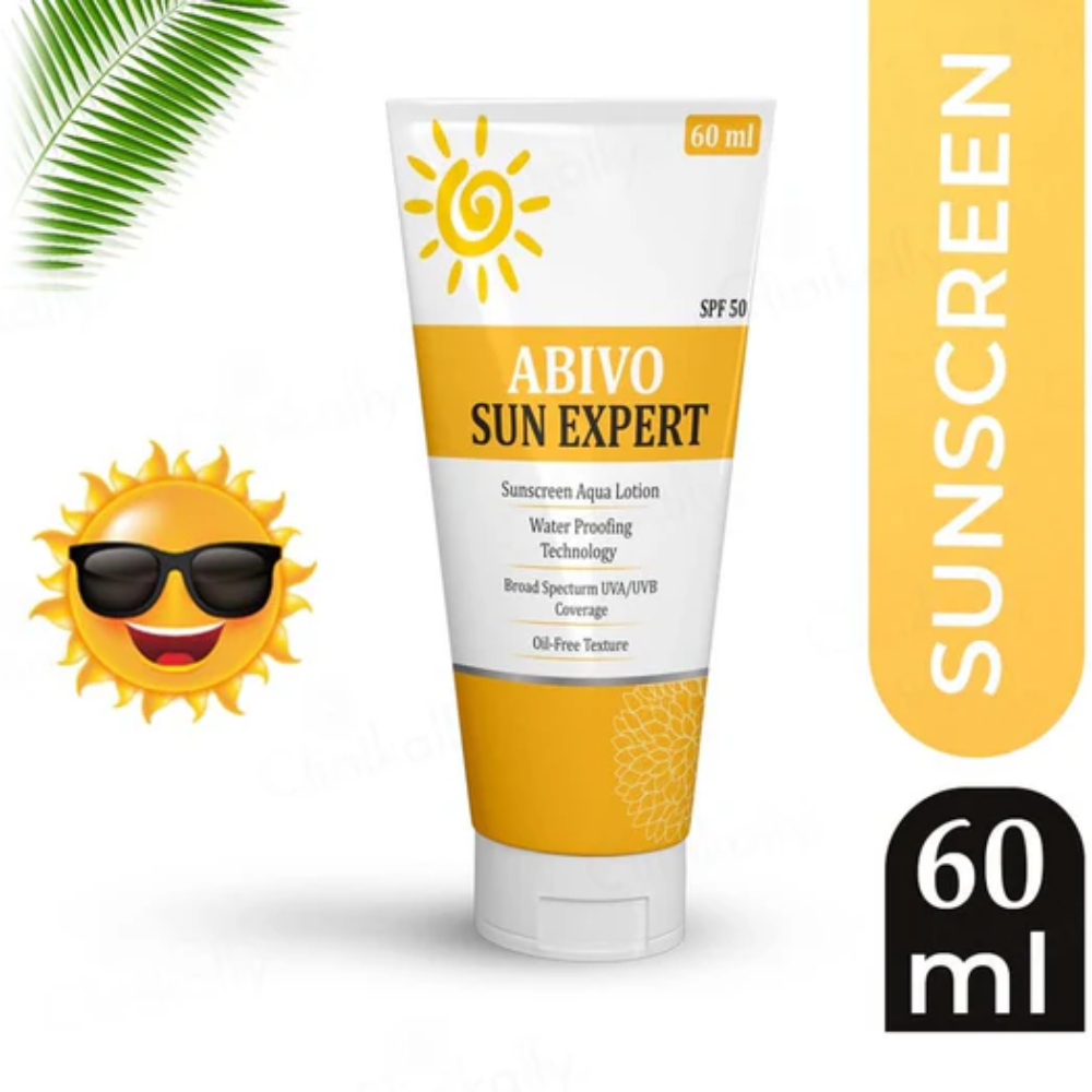 Abivo Sun Expert Aqua Sunscreen Lotion SPF 50 UK – Broad Spectrum Protection | MyPharmacyUSA