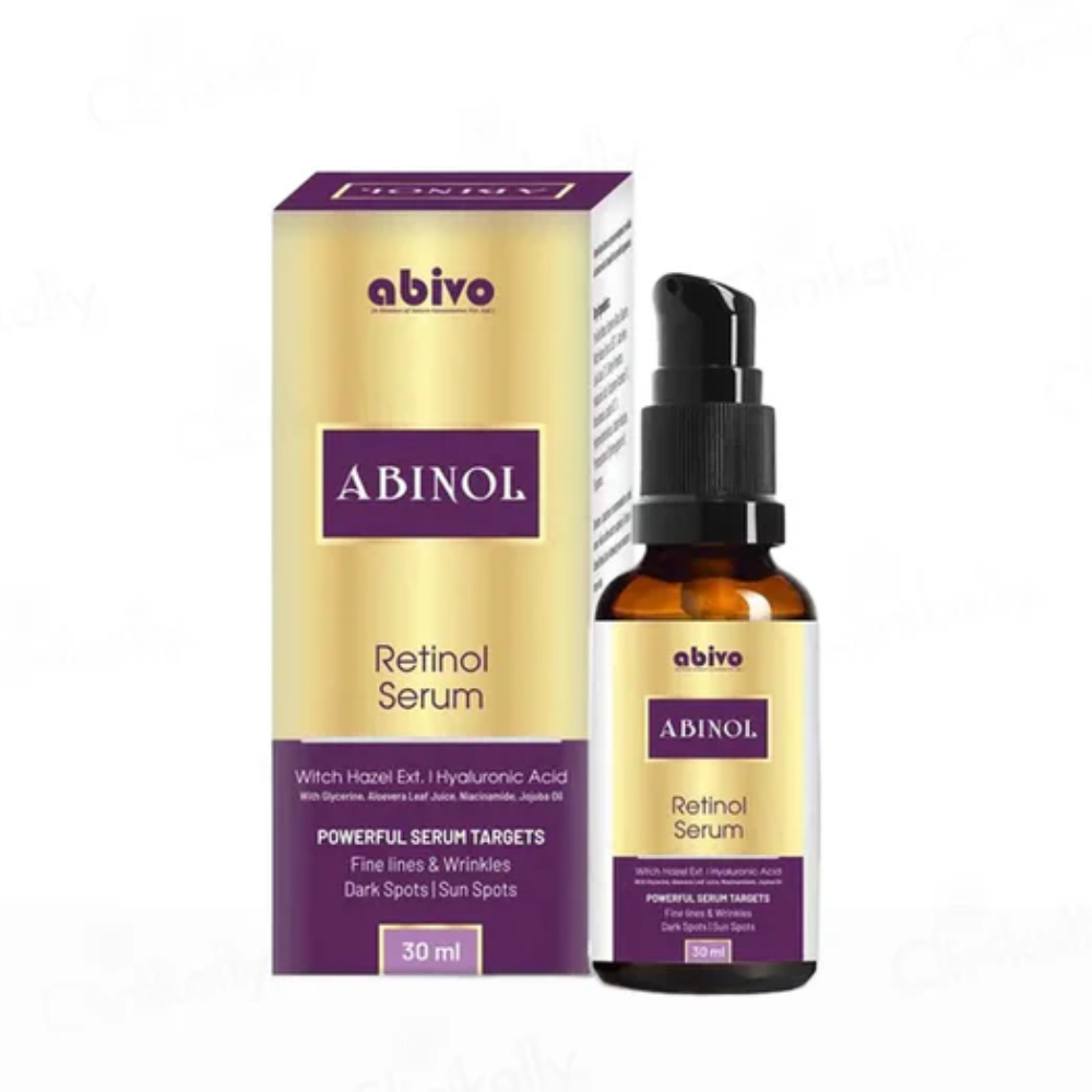 Abinol Powerful Retinol Face Serum – Anti-Aging & Skin Brightening UK