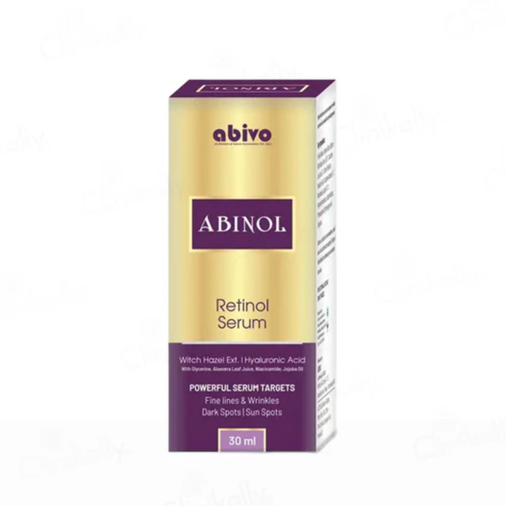 Abinol Powerful Retinol Face Serum – Anti-Aging & Skin Brightening UK