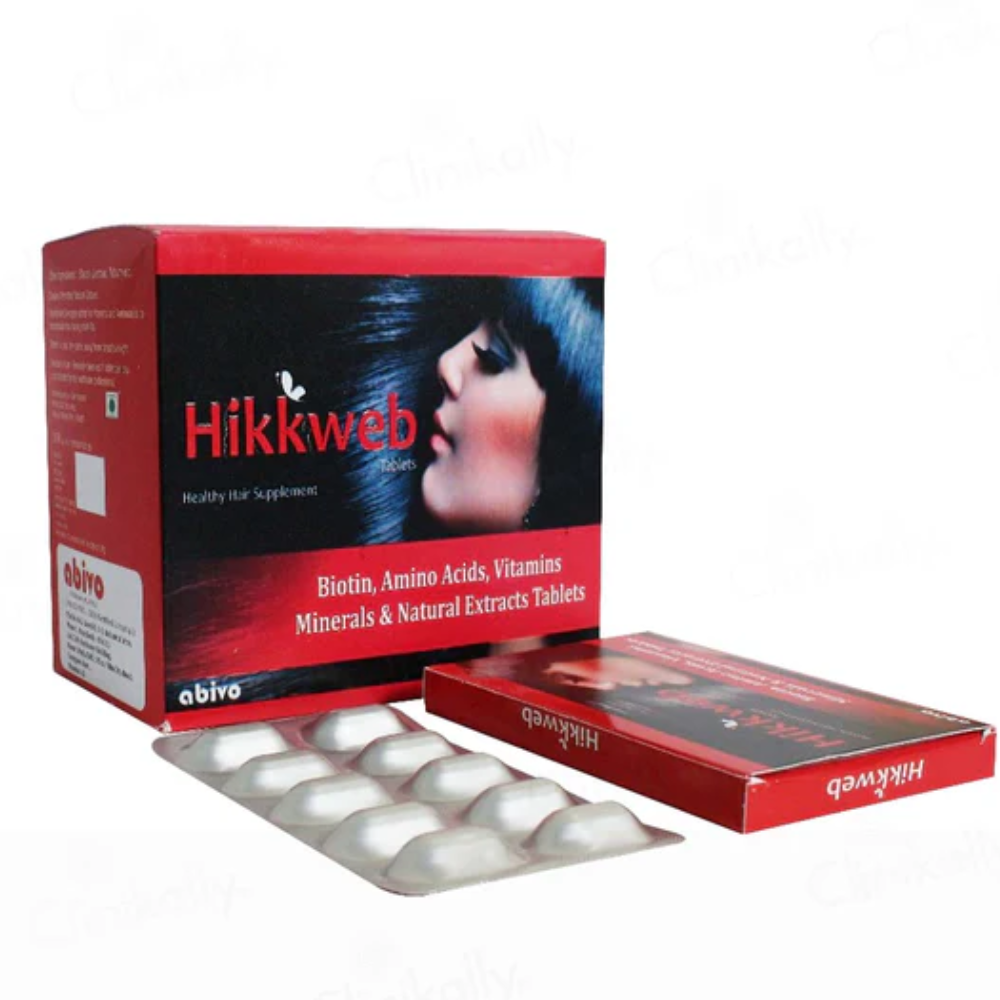 Hikkweb Healthy Hair Supplement – Hair Growth & Strength UK