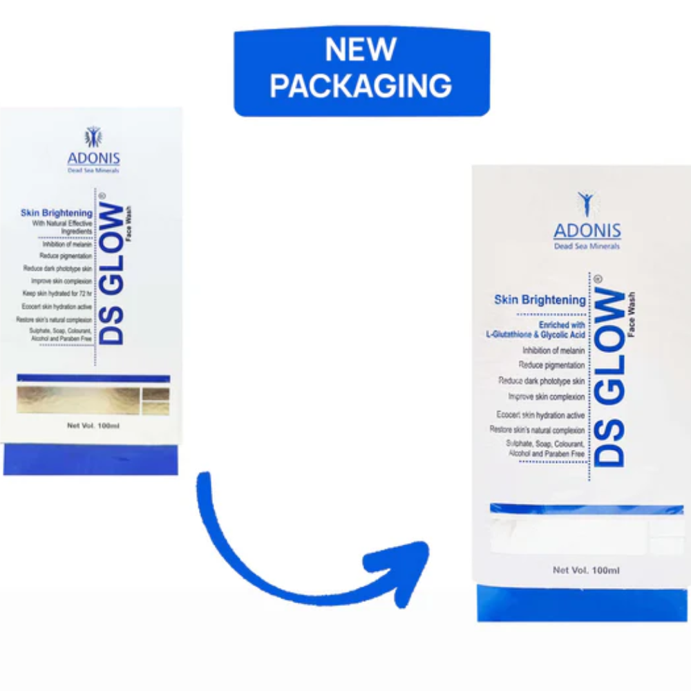 Adonis DS Glow Face Wash – Brightening & Deep Cleansing | UK
